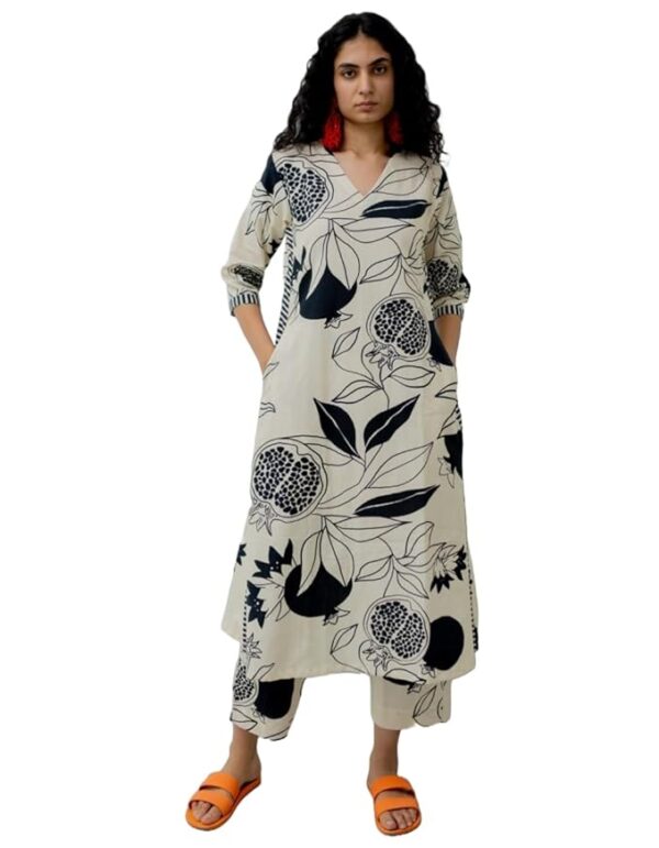 GoSriKi Women's Kurta with Palazzo
